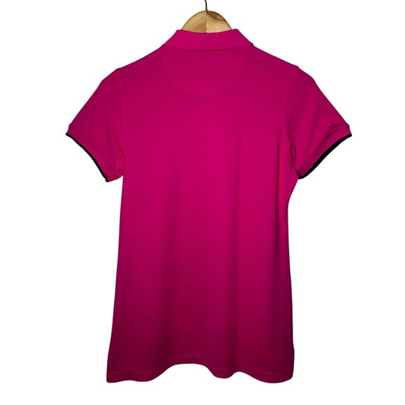 Peter Millar Top Women S Pink Golf Shirt Collared Sport Outdoor Active Preppy - Picture 2 of 6